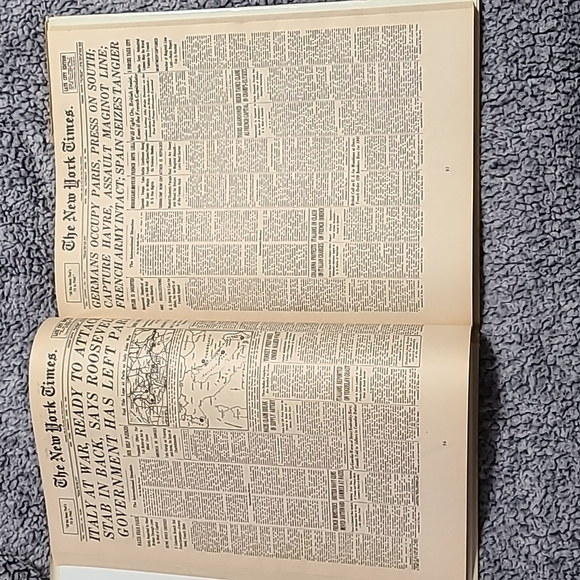 PAGE ONE NEWYORK TIMES - Picture 2 of 7